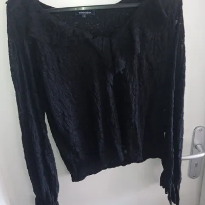 🖤 Haut en Dentelle Noire Bonobo Chic - Taille M 🖤